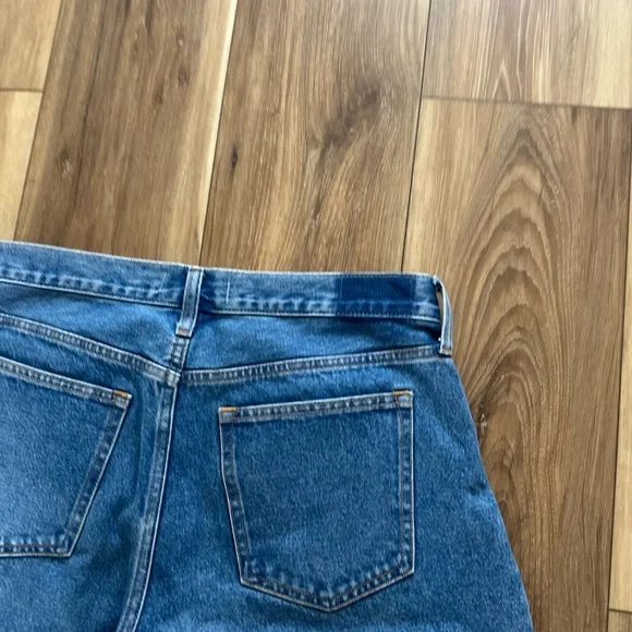 Abercrombie & Fitch womens mid rise the barrel jeans size 29/8L - Picture 6 of 6